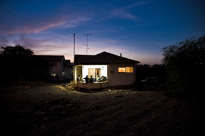 Altes Haus aus der Gründungszeit von Metula, Israel